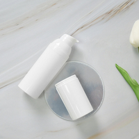 Échantillon Gratuit - Flacon Cosmétique Blanc en Plastique 30ml 50ml 60ml 100ml 120ml 150ml - Flacon Pompe Airless pour Soins de la Peau
