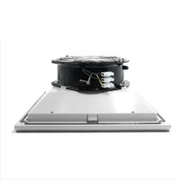 Unité de filtration de ventilateur de refroidissement de cabinet durable de 255 mm avec grille d'aération pour la ventilation des armoires électriques