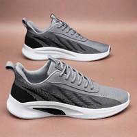 Nouvelles Baskets de Sport à Lacets pour Hommes, Chaussures de Course Décontractées et de Gymnastique pour Hommes, Modèle 2025
