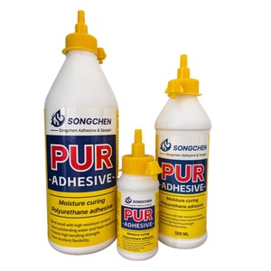 Pegamento de Capa <span class=keywords><strong>PUR</strong></span> Songchen No Frágil para Madera con Alta Humedad, Procesamiento Profundo para Sellado de Cuero y Adhesivo de Etilo Acrílico - Product Image 1