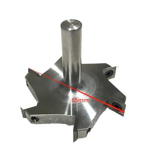 LIVTER LC03030 <span class=keywords><strong>Fraise</strong></span> CNC indexable en acier rapide, lame remplaçable, pour dégauchisseuse/débavureuse, 6 cannelures - Product Image 4