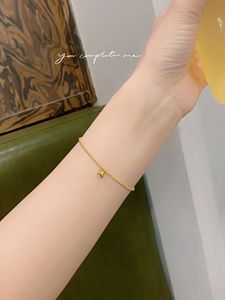 Xinfly 18K Gold Heart Bracelet for Her Elegant Jewelry Best Gift for <b>Wife</b> Lover Bulk Order Accepted Wholesale Price Hot Sale - Product Image 2