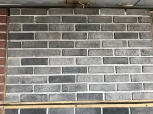 Pietra di mattoni artificiali al di fuori del rivestimento interno della parete impiallacciatura pietra decorativa facile installazione artificiale in mattoni di pietra