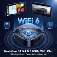 Module CarPlay sans fil 4-en-1 pour Audi A4 B8 A6 C7 A3 Q7 4L, compatible Android Auto