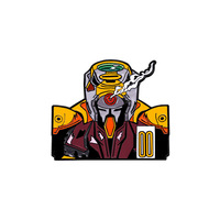 Néon Genesis Evangelion broche numéro primaire Ayanami Rei Asuka Costume accessoires Anime périphérique métal Badge