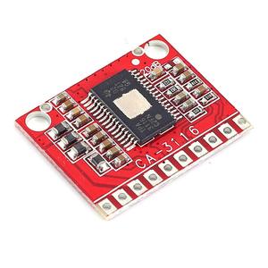 Dijital güç amplifikatörü kurulu 50W + 50W DC 5V 12V 24V çift kanal ses Stereo modülü tda7tda7channel - Product Image 6