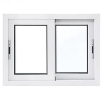 Ventana Corredera de Aluminio y Vidrio XUNYANG 2026 de Última Tendencia con Contraventanas, Ventanas Correderas de Seguridad con Vidrio Templado para Filipinas