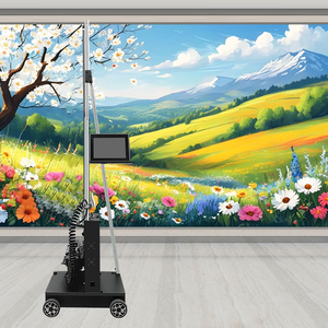 Machine de peinture murale 3d préférée industrielle Machine à jet d'encre graffiti pour mur de <span class=keywords><strong>fond</strong></span> extérieur <span class=keywords><strong>Robot</strong></span> stylo mural - Product Image 1