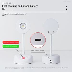 Lámpara de Pared LED Inalámbrica Mini con Sensor de Movimiento, Ajustable, Recargable, para Interiores, con Alta CRI 90 y Luz Regulable - Product Image 6