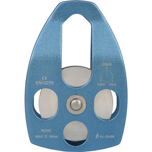 Polea Lateral Al-Nasr 83x122x30mm para Cuerda de hasta 16mm, Equipo de Escalada, Rescate y Montañismo - Product Image 1