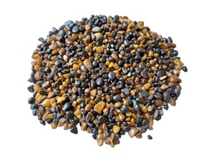 MMArt Ventes directes Fabricant 10-20mm Granulats irréguliers bleu foncé Application extérieure Marbre artificiel Décoratif - Product Image 4