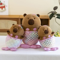 Nouvelle Peluche Ours Transformable Sirène Dessin Animé, Poupée Originale Ultra Douce en Coton PP, Anti-Stress Unisexe, Direct Usine
