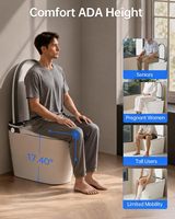 Moderne Smart-Toilette Neues Design Wasserklosett Fernbedienung Einteiliges Elektrisches Bidet Intelligente Toilette für Premium-Villen