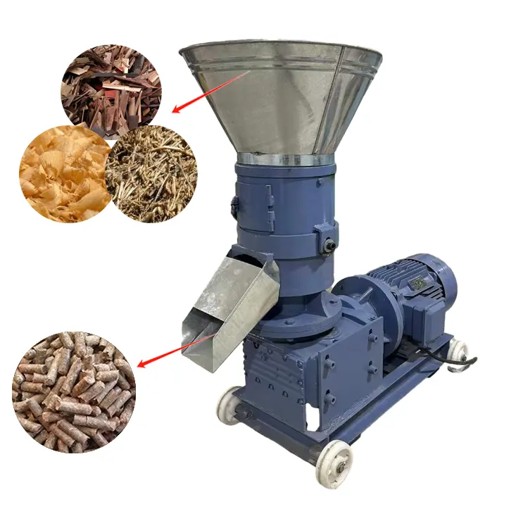 Mini Chicken Cattle Animal Feed Food Pellet Making Machine Poultry Feed Pellet Mill Pelletizer Machine