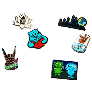 Personalized Soft Enamel Pins Zinc Alloy <b>Metal</b> Badge Custom Art Design Lapel Brooch Fashion Jewelry Souvenir Gift - Product Image 5