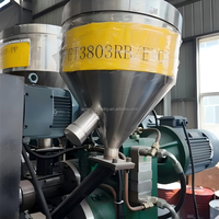 Machine de moulage par extrusion-soufflage haute vitesse pour bidons de 20 L avec moteur, fabrication automatique de fûts en plastique HDPE pour PLC