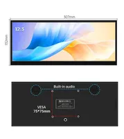 Moniteur portable 12,3 pouces, écran tactile IPS long, type-C pour Full HD, haut-parleur intégré pour ordinateurs portables, PC, PS5, Switch, multimédia