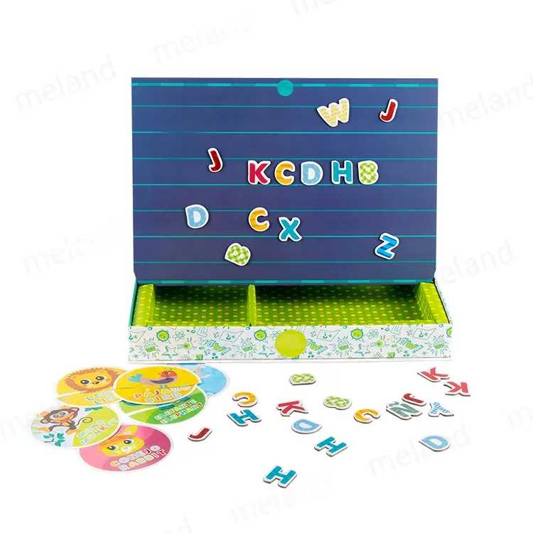 Magnets Girl Boy Alphabet Learning Outfits Dress Up Game For Imagination Play Magnetic Puzzle Box