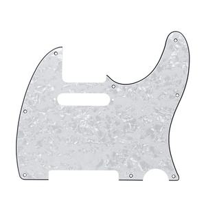 5 trous 1Ply noir <span class=keywords><strong>Vintage</strong></span> TLGuitar Pickguard pour FD américain mexicain fabriqué Standard TL Style guitare électrique - Product Image 6