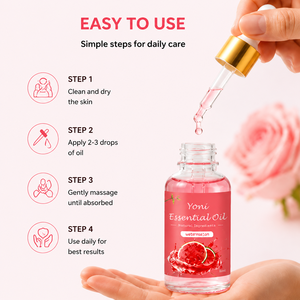 Spray Yoni OEM Eliminador de Olores, Hidratante Vaginal <span class=keywords><strong>para</strong></span> Humectación, Equilibrio del pH y Desodorante, Aceite Femenino Yoni Reafirmante - Product Image 5