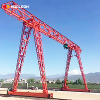 Grue à portique à poutre simple sur rail NUCLEON de type MH, 10 TONNES, 15 TONNES, 16 TONNES, 20 TONNES, pour entrepôt extérieur