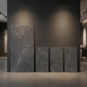 Aramani Bronze 800x1600mm Glossy Porcelain Floor And Wall Tiles Bronze Marble Design 80x160cm - Product Image 3