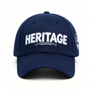 Gorra de Béisbol Estructurada de 6 Paneles OEM, 100% Lona de Algodón, Bordado 3D, Visera Curva, Unisex, Deportiva, Casual, para Exteriores, con Parche Protector - Product Image 3
