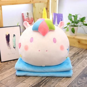 Unicornio de peluche supersuave y elástico, cojín de felpa, juguetes para niñas, decoración del hogar, <span class=keywords><strong>2021</strong></span> - Product Image 2