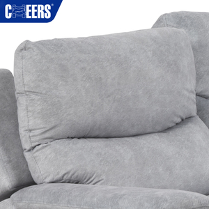 MANWAH CHEERS Nieuwe Design Woonkamerbanken Waterdichte Stof Elektrische Relaxfauteuil Hoekbank <span class=keywords><strong>Massage</strong></span> en Opbergfunctie - Product Image 6