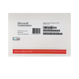 Win Server 2019 Datacenter Inglés Versión completa DVD OEM Key 100% Activación en Línea 6 meses Garantía de calidad Envío gratis - Product Image 1