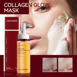 カスタマイズされたヒアルロン酸コラーゲン高麗人参フォーム洗顔料（普通肌/脂性肌用）-保湿、黒ずみ除去、毛穴縮小 - Product Image 1