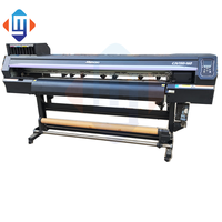 Impresora Mimaki con cabezal de impresión 95% nuevo | Paquete de solvente ecológico industrial | Formato ancho de 160cm