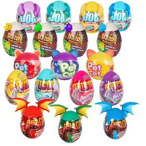 Nouveautés 2026 : Ensemble de figurines dinosaures œufs surprise, jouets <span class=keywords><strong>en</strong></span> capsule pour enfants, figurines d'animaux, œufs mystères, cadeau pour enfants - Product Image 4