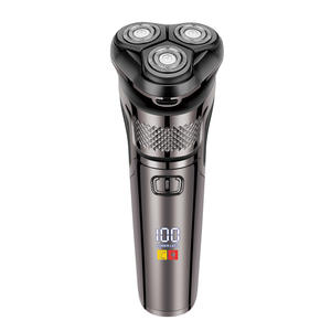 DOODA IPX7 Rasoir rotatif électrique à 3 têtes OEM Rasoir rotatif personnel à <span class=keywords><strong>lame</strong></span> flottante pour hommes avec station de charge - Product Image 6