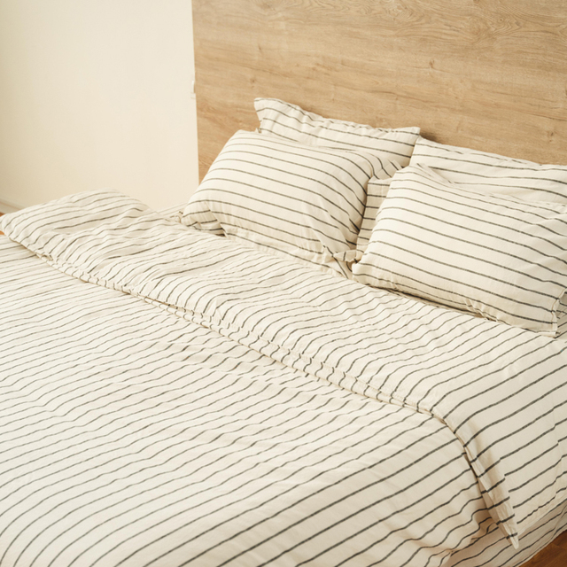 High Quality 100% Linen Bed Sheets 180X200 Linen Crib Sheets Linen Bedding Set for Home Use