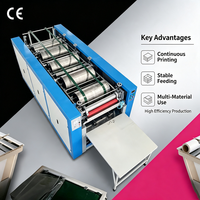 Machine d'impression pour sacs en plastique tissé (Nylon/PP) 3-6 couleurs, abordable pour les achats en gros, pour sacs non tissés et petits sacs en plastique, à faible consommation d'énergie