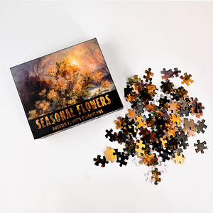 Image de haute qualité <span class=keywords><strong>1000</strong></span> <span class=keywords><strong>pièces</strong></span> Puzzles Impression de <span class=keywords><strong>fleurs</strong></span> d'art personnalisées <span class=keywords><strong>Puzzle</strong></span> 500 <span class=keywords><strong>pièces</strong></span> - Product Image 5