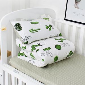 coton bébé garçon fille pépinière dormir drap de lit housse de couette lit bébé literie ensemble 3 pièces pour bébé - Product Image 6