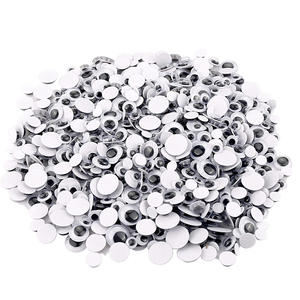 800pcs 자체 접착 흔들리는 구글 인형 눈 움직이는 시뮬레이션 만화 동물 안구 DIY 유치원 어린이 공예 용품 - Product Image 2