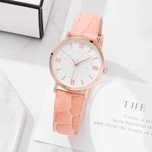 Nouvelles montres, montres ciel étoilé, vente en gros pour femmes, articles phares, diffusion en direct, bracelet entièrement serti de diamants, petite montre verte d'usine - Product Image 4