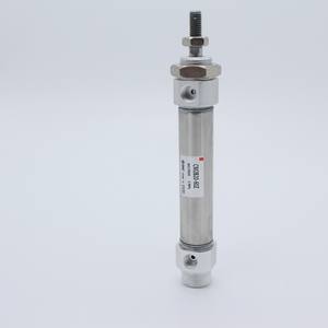 SMC Mini silindir CM2BZ25/cdm2bCDM2BZ25-50-75-125-125-1250Z/Piston silindir düz kuyruk alüminyum gövde tek çubuk çift eylem - Product Image 5