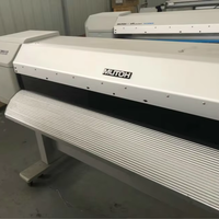 Mutoh VJ1624 Printer tinta nonsolif digunakan kondisi baik untuk pakaian dan pencetakan Label di toko cetak