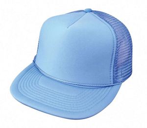 Casquette Trucker en Coton et Maille Personnalisée Y2K pour l'extérieur, avec Logo Brodé 3D et Impression en Relief, Visière Avant en Mousse Vierge - Product Image 4
