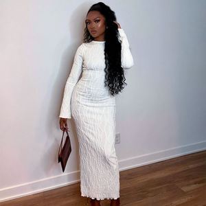 New Trendy Fashionable Knitted <strong>Dress</strong> Sexy Long Sleeved <strong>Maxi</strong> <strong>Dress</strong> Skinny Slim Elegant Women <strong>Dress</strong> - Product Image 6