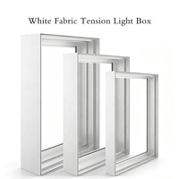 Boîtier lumineux en aluminium anodisé sur mesure ODM, extrusion personnalisée, antirouille, pour enseignes publicitaires extérieures commerciales et d'entreprise.