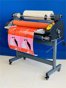 DSG-880 + A1 boyutu 33 inç kağıt laminasyon makinesi soğuk fotoğraf levha laminasyon makinesi termal sonrası levha laminasyon makinesi - Product Image 5