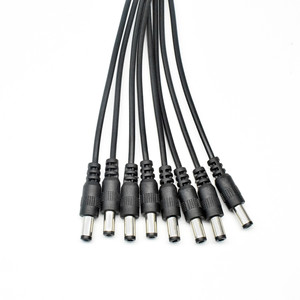 Tùy chỉnh DC nữ để nam đầu ra Power <span class=keywords><strong>Splitter</strong></span> Cáp 5.5x2.1 MÉT 2.5 mét Y <span class=keywords><strong>Adapter</strong></span> cho CCTV phụ kiện - Product Image 6