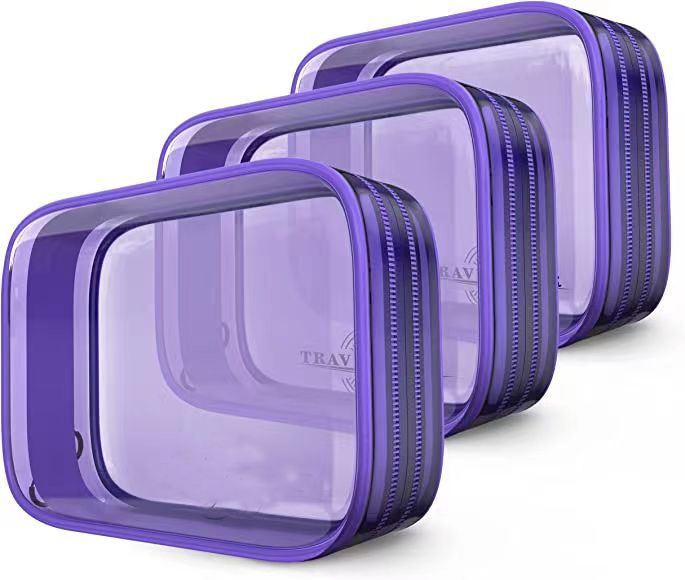 Водонепроницаемая прозрачная сумка для косметики