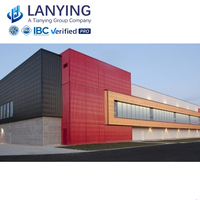 Almacén de Acero Estructural Económico, Estructura de Acero Prefabricada para Fábrica, Estructura de Edificio de Acero para Almacén