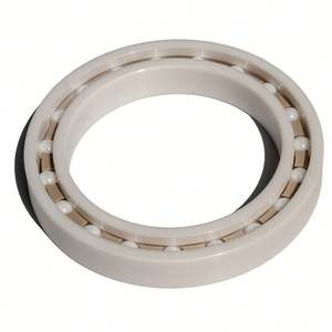 Rodamiento de Bolas de Cerámica Completa ZrO2 6812 60*78*10mm 2RS con Jaula de PTFE/PEEK, Precisión P5 - Product Image 2